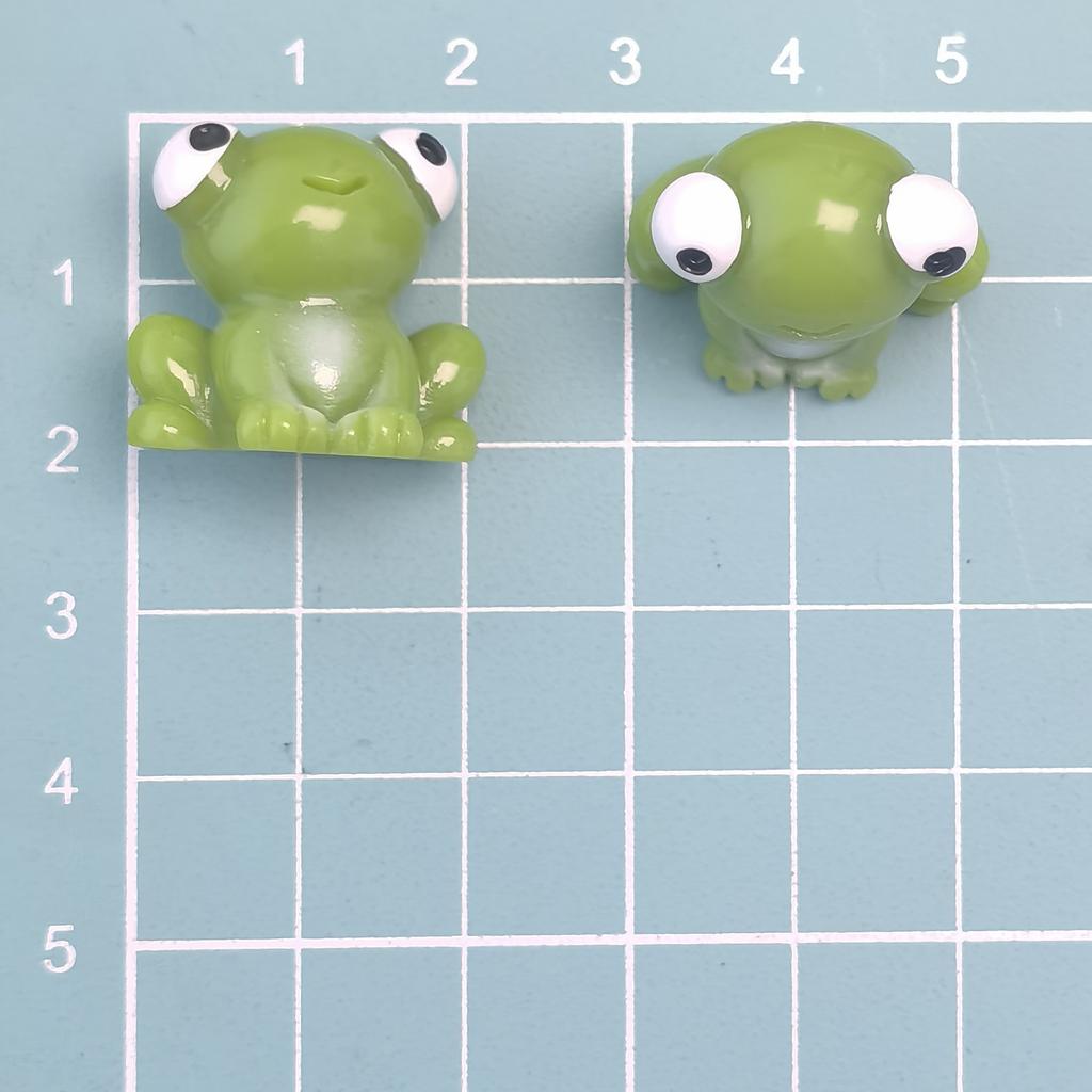Resin Frog Mini 3D Slime Charms for Slime Supplies,Phone Case Decor,Snow Global Tumblers Declaration