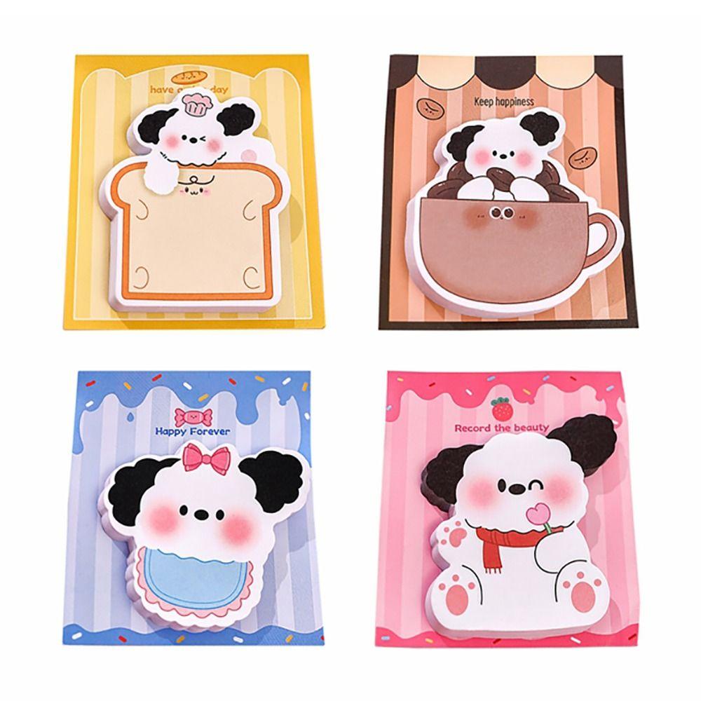 30Sheets Cartoon Notepad Puppy Notebook Kawaii Planner
