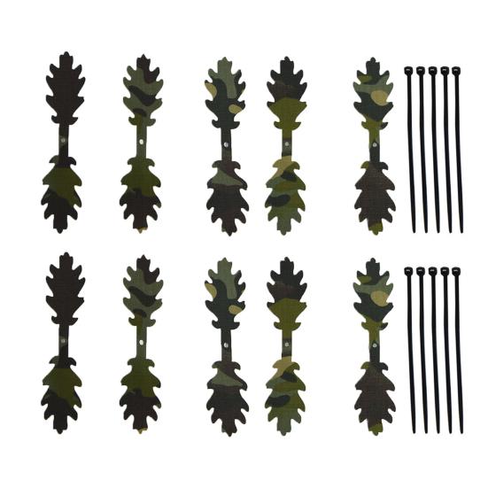Hunting Accessories Easy to Install Ring Cloth 13.8 Cm 10 Pcs