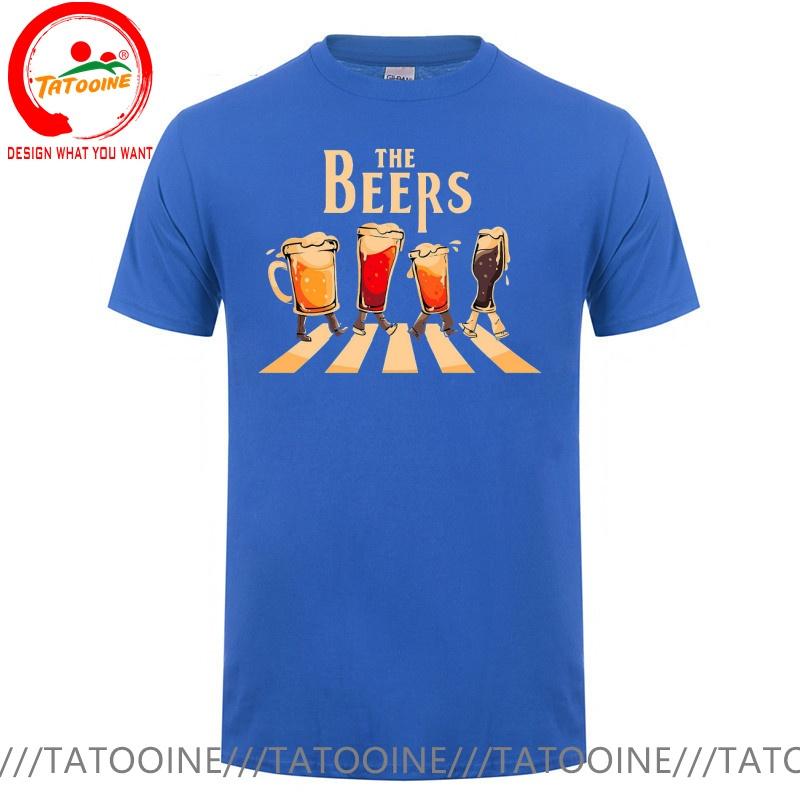 Funny Design The Beers Road Sred Doublet Unisex Fashion Trendy Casual Clothing Stylish Tops Tee Shirt Leisure Tshirt Unisexs Tshirt