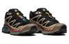 Men's Sneakers Salomon XT-6 Black Cow Hide Black/Falcon/Cow Hide