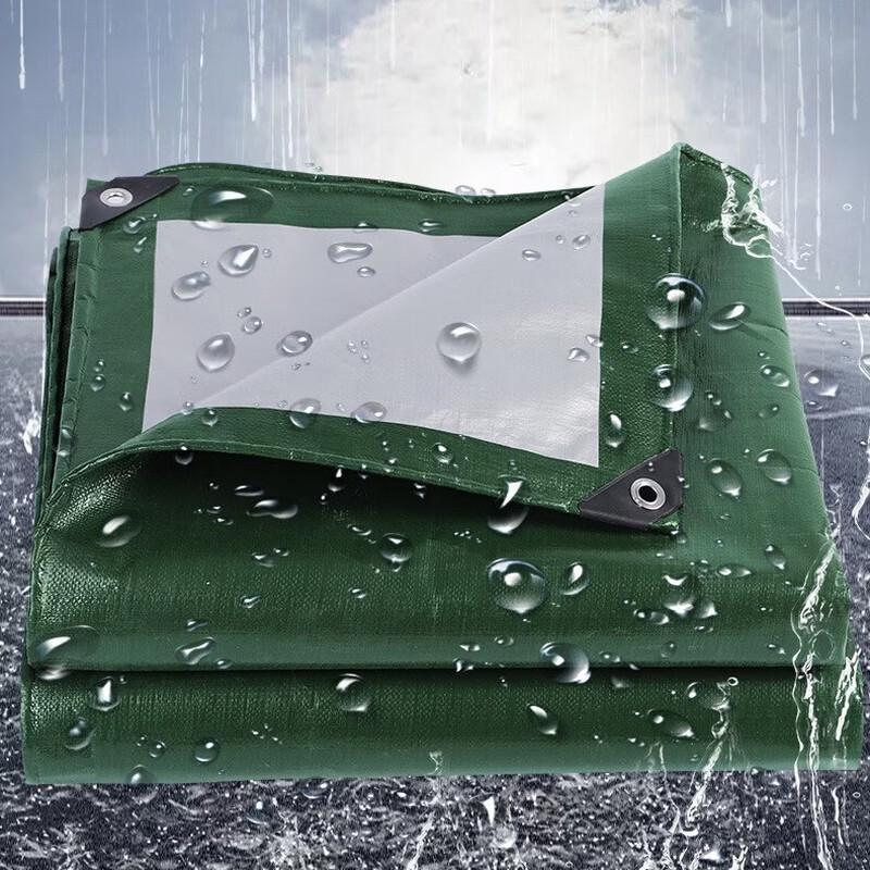 Agricultural Green Silver Tarp