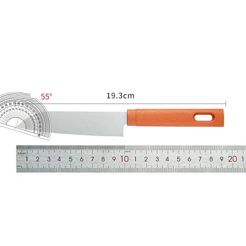2022 Новый дизайн, креативный бытовой нож для фруктов из нержавеющей стали, пластиковая нескользящая ручка, кухонная овощечистка, желтая коробка, кухонные инструменты
