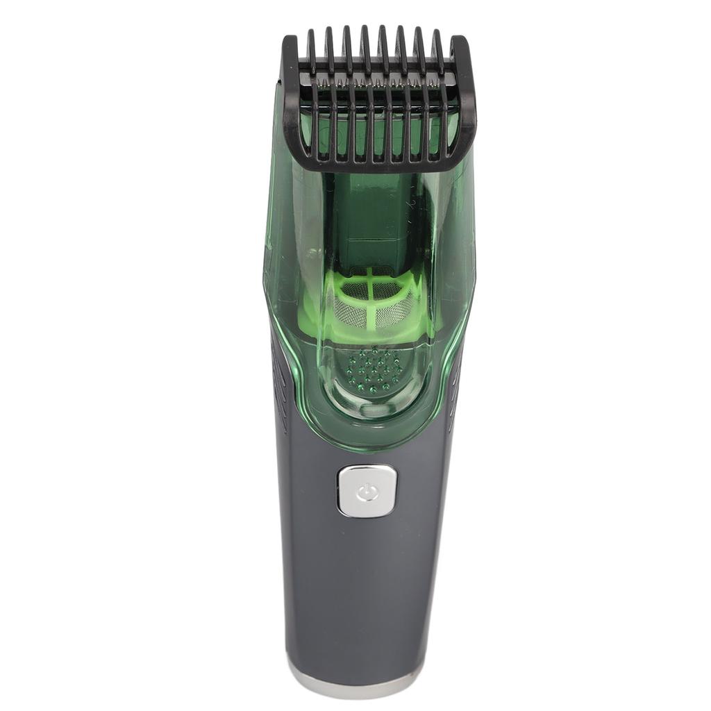 Электрическая машинка для стрижки бороды, 2 передачи, водонепроницаемый IPX6, перезаряжаемый через USB триммер для ухода за волосами со светодиодом