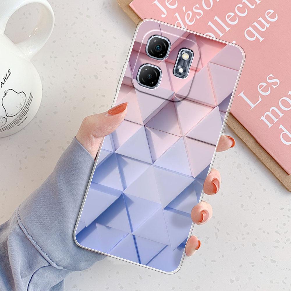 Чехол для Infinix Smart 9 X6532, противоударный, прозрачный, из мягкого силикона TPU, чехол для телефона для Infinix Smart 9 X6532, новый чехол с принтом