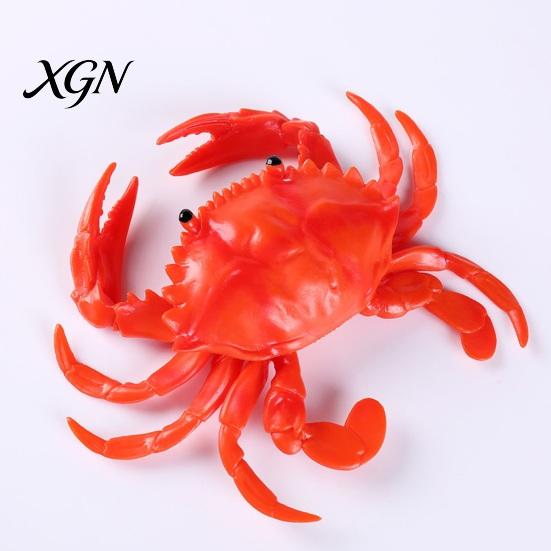 Animal Shaped Stress Toy Simulated Lobster Model Squeaky Realistic Relief Crab Squeeze Home Office Desktop Decoration Photo Props