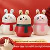Маленький кролик - всплывающая зубочистка - Милый мультяшный дизайн с нажатием