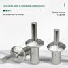 Aluminum Expansion Rivet Screw for Tent Assembly