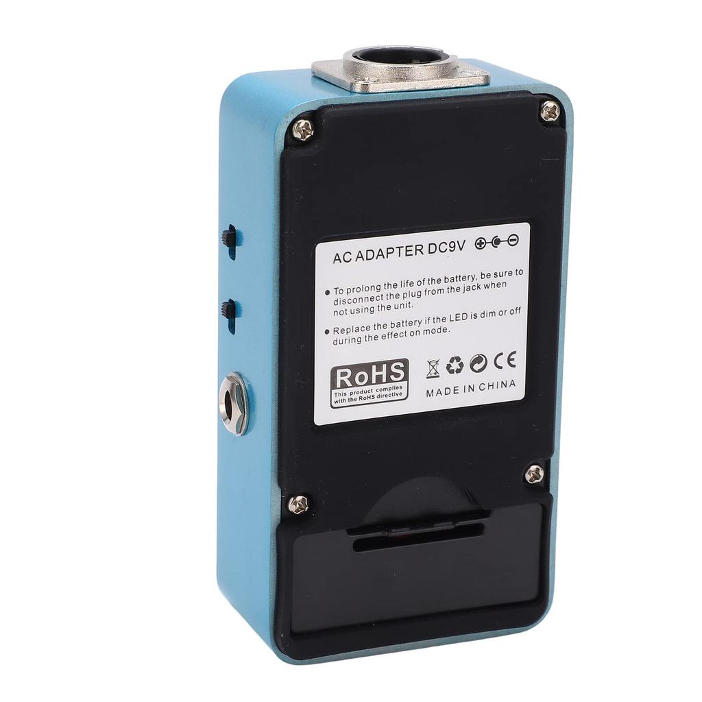 Walfront JDI-01 Пассивный директ-бокс, Аналоговая педаль эффектов для электрогитары с динамиком, Функция симуляции усилителя, Балансный XLR-выход 600 Ом,