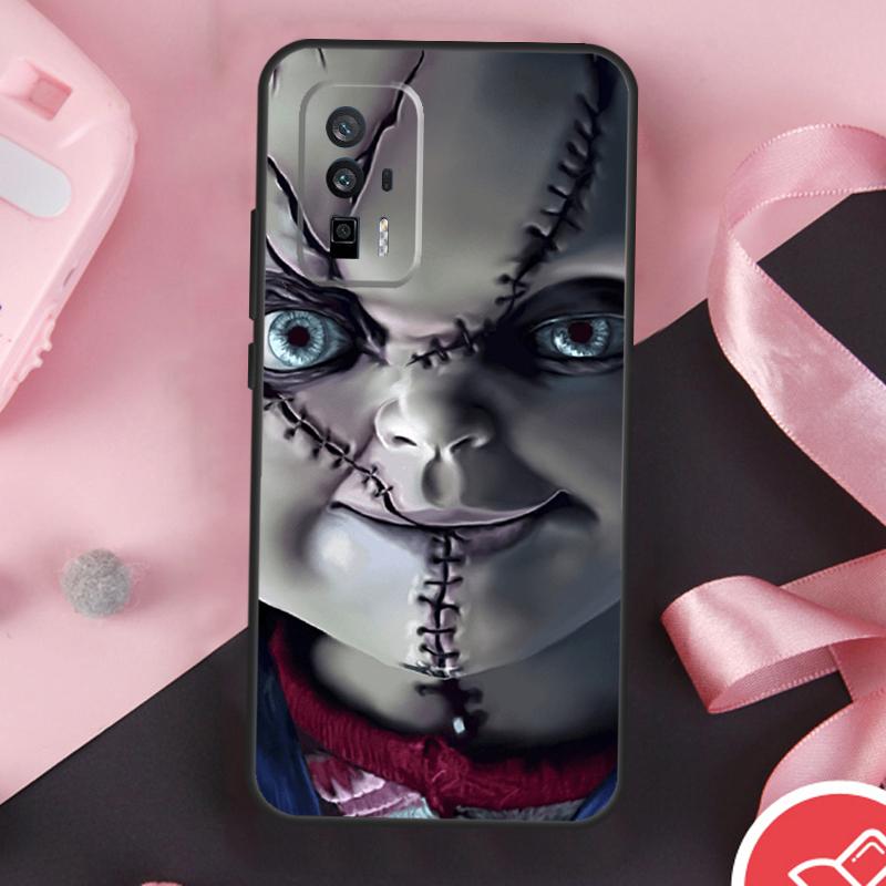 Чехол для телефона Xiaomi 13T 11T 12T Pro 12 Lite 13 14 Ultra POCO F6 F5 M6 X3 X5 X6 Pro F3 M5s с куклой Чаки из фильма ужасов