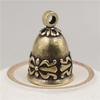Bell Pendant Jingle Bell Brass Vintage Keyring For Gift Decor Hanging Ornament
