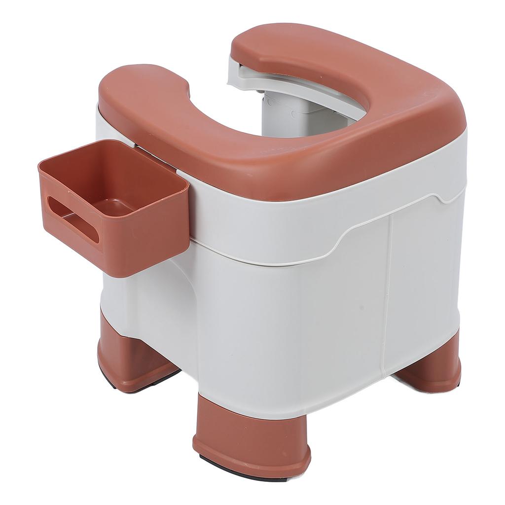 Туалетное кресло для душа, безопасное нескользящее основание, складной туалетный стул с коробкой для салфеток для беременных женщин