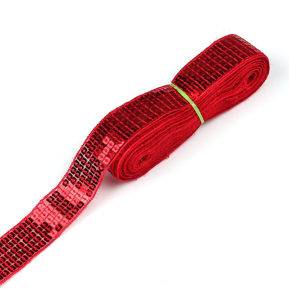 20 ярдов блестящей ленты с пайетками, бисерной кружевной отделкой, пайетками, швейной тканью для пэчворка, аппликации, рукоделия, украшения свадебного платья