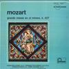 LP Record WIENER AKADEMIE KAMMERCHOR RUDOLF   Mozart Grande Messe En Ut Mineur K 6554036 FONTANA France Classical Used