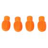 4PCS  stick Silent Practice Tip Silicone Stretchable   Practice Percussion Tip