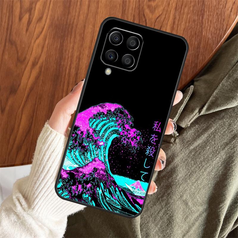Great Kanagawa Wave Case For Samsung Galaxy M13 M33 M53 M15 M35 M55 M06 M16 M36 M56 M31 M12 M32 M52 M14 M34 M54