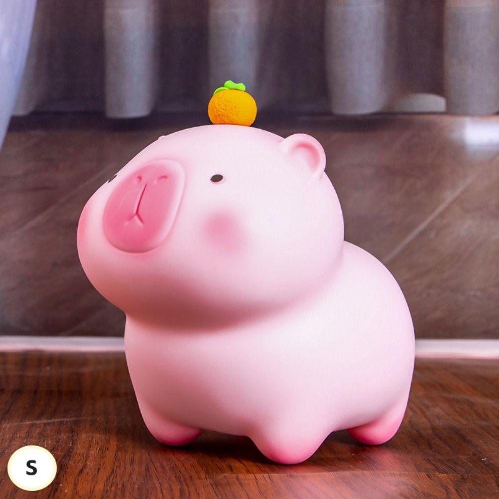 Capybara Capybara Piggy Bank Waterproof Safe Deposit Box Crayon Capybara Piggy Bank  Coins Cash