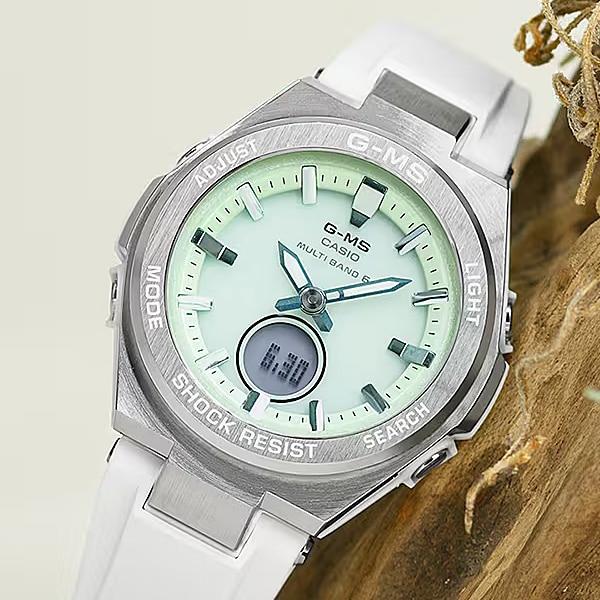 Casio Женские часы Baby-G MSG-W200FE-7AJF [BABY-G G-MS] Круглые цифровые аналоговые