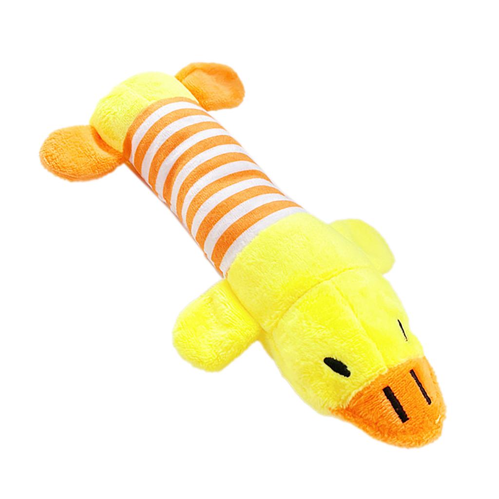 Мягкие игрушки для собак, прямоугольные летающие утки, интерактивные, забавные, симпатичные, устойчивые к укусам, мягкие, плюшевые, для жевания домашних животных