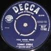 7-дюймовая пластинка TOMMY STEELE  You Were Mine 45F11162 DECCA 1959 UK Rock Б/у