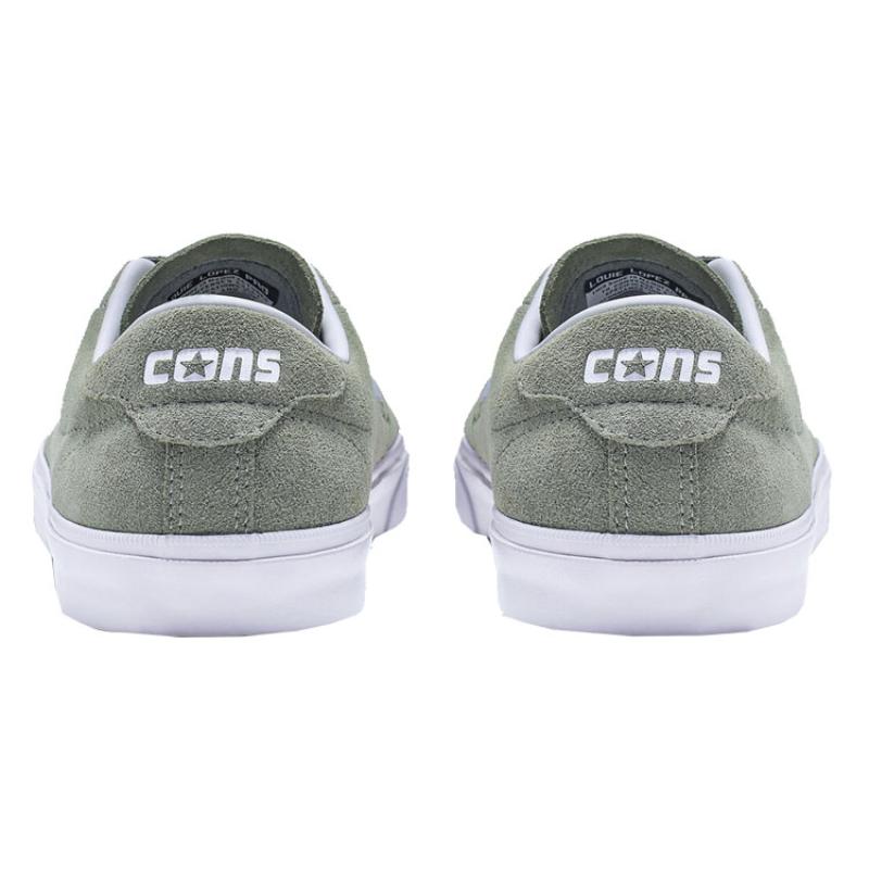 Converse Louie Lopez Pro Низкие Кеды Противоскользящие Амортизирующие Низкие Кеды Унисекс Зеленые и Белые