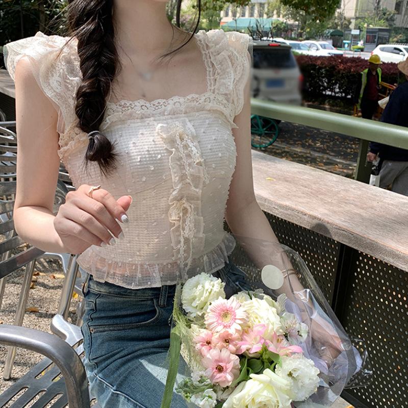 Летний маленький жилет, уникальный шикарный топ