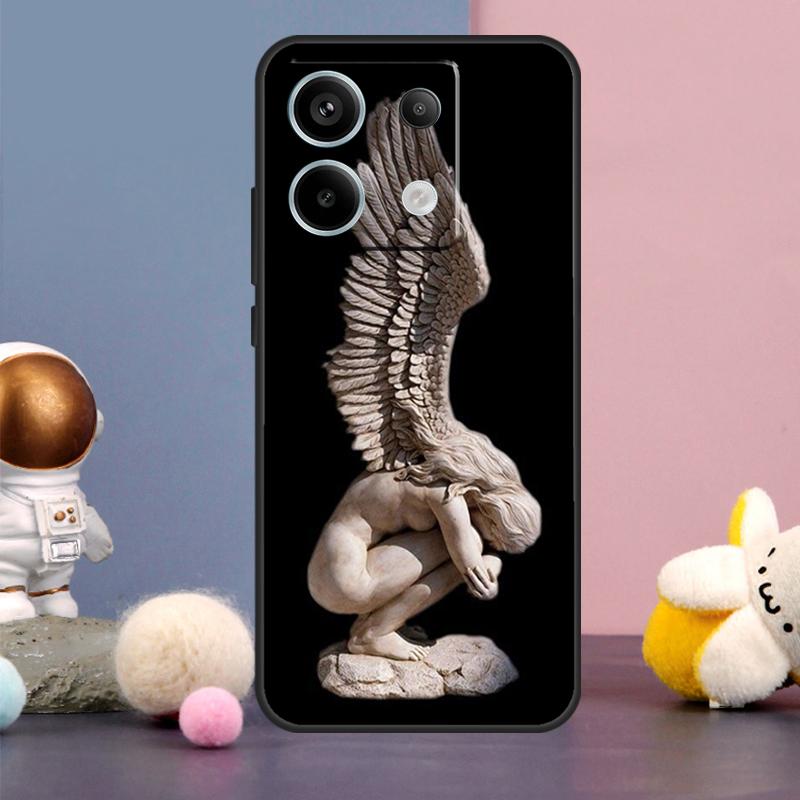 Чехол 'Ангелы эпохи Возрождения' для Xiaomi Redmi Note 9 10 11 12 13 Pro Plus 12S 11S 10S 9S Remdi 12 13 C 9C 10C