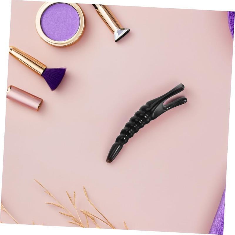 Портативная черная роговая массажная палочка - Мини-инструмент Гуа Ша для лица, глаз и шеи, Акупрессурная терапия при усталости глаз, Прочная и компактная для дома