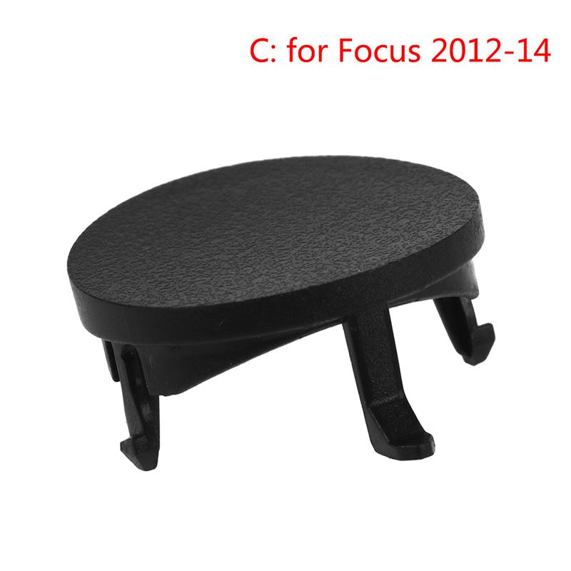 Черная крышка внутренней ручки двери Fiesta Focus Ecosport, декоративная крышка винта внутренней ручки с маленьким отверстием