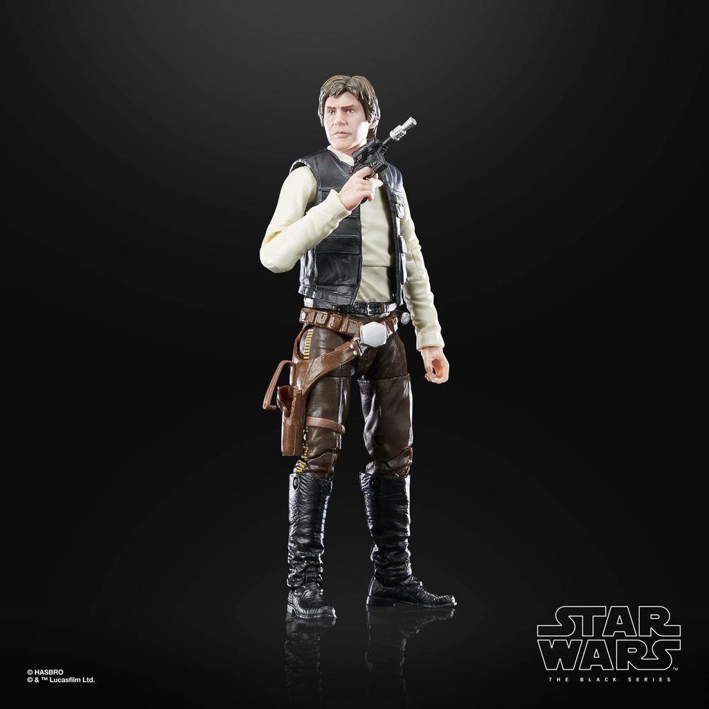 Hasbro Star Wars STAR WARS Black Series Хан Звездные войны Эпизод джедаев 40-я годовщина Размер 6 дюймов Действие Возраст от 4 лет и старше F7072 Оригинальный продукт