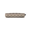 Gucci Сумка для маджонга Ophidia с логотипом Double G, на молнии, из канвы и кожи, женская сумка через плечо, бежевая, эбеновое дерево 764960-K9GSG-8367