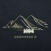 Converse Go Outdoor Мужская футболка Черная 10024357-A02