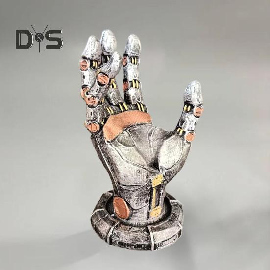 Подставка для игрового контроллера Cyberpunk Mechanical Hand Desktop Cellphone Headband Hanger Holder для игрового аксессуара