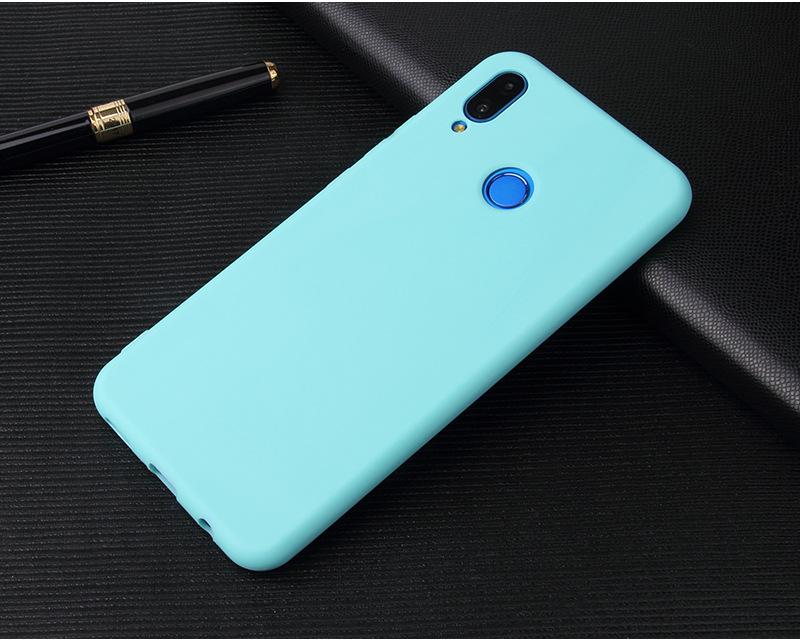 Huawei Y9 Y5 Y6 Y7 Prime 2018 Pro 2019 чехол Candy Color Honor 6A 6C 7C 6X 7X 8C 8X мягкий чехол для Honor 8 9 10 Lite силиконовый чехол