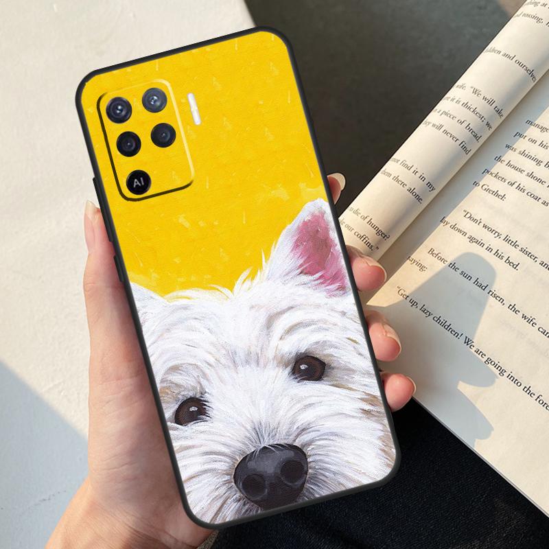 Shih Tzu Dog Case For Oppo A5 Pro A15 A16 A17 A57 A77 A94 A74 A54 A76 A96 A40 A60 A80 A18 A38 A58 A78 A98