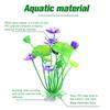 Aquarium Artificial Lotus Plants Water Grass Decoration Fish Tank Landscaping