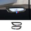Для BMW 3 серии E90 E92 E93 2005 2006-2008 2009 2010 2011 2012 углеродное волокно 2 шт. внешняя рамка указателя поворота автомобиля