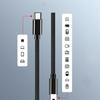 Зарядный кабель Type-C на Mini USB разной длины, поддержка передачи данных