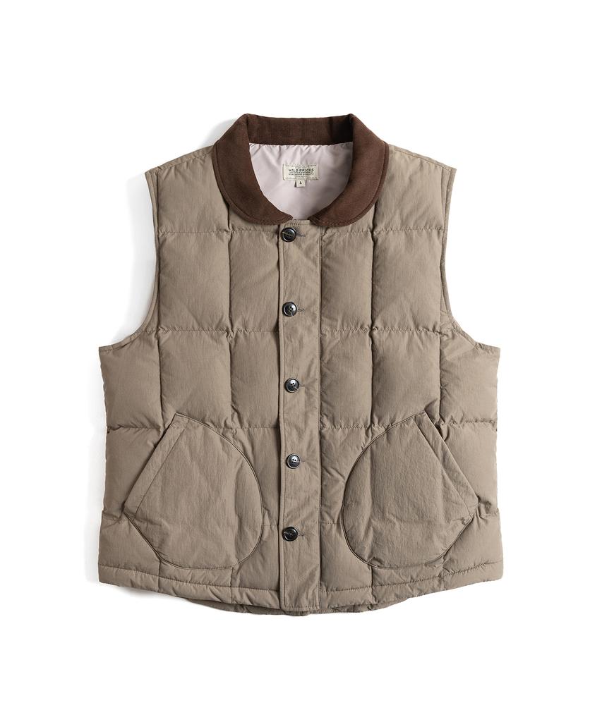 Wild Bricks Rp Puffer Vest (Olive)