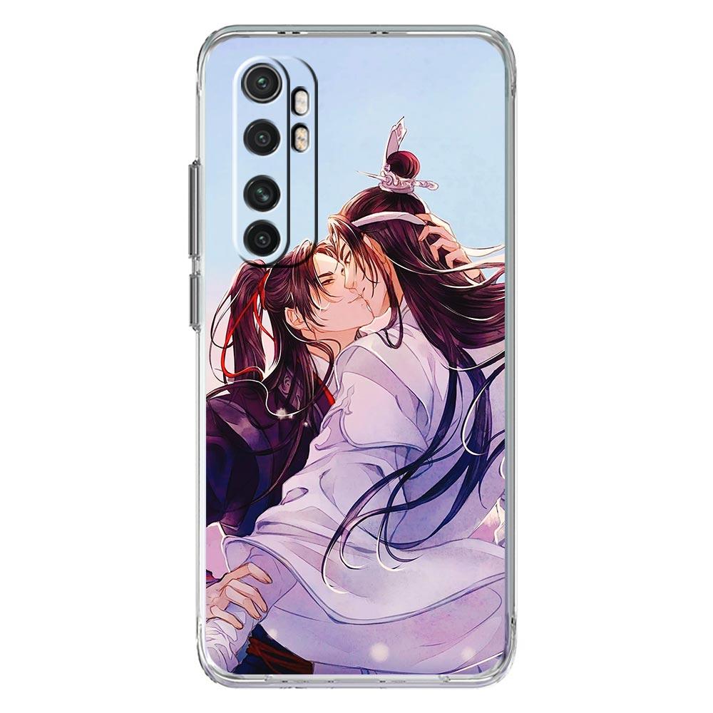 Mo Dao Zu Shi Wei Wuxian Anime Phone Case For Xiaomi Mi 12T 10 12 Lite 11 Ultra 11X 11T Pro 11i Poco X4 X3 NFC F3 M3 M4 5G Cover