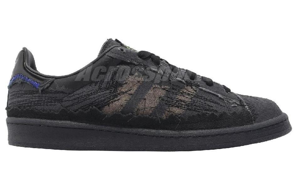 Campus Youth of Paris x Campus Adidas Originals 80-е 'Черный' GX8433