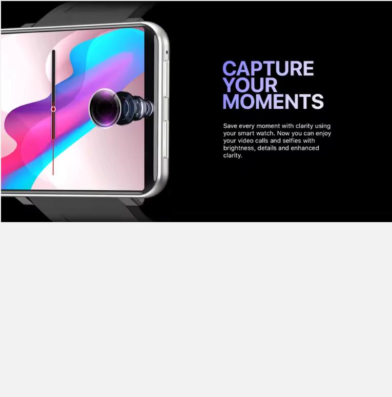 DM100 4G 2,86-дюймовый экран Смарт-часы Android 7.1 OS Телефон 3 ГБ 32 ГБ 5 МП камера 480*640 Ips экран 2700 мАч батарея Смарт-часы