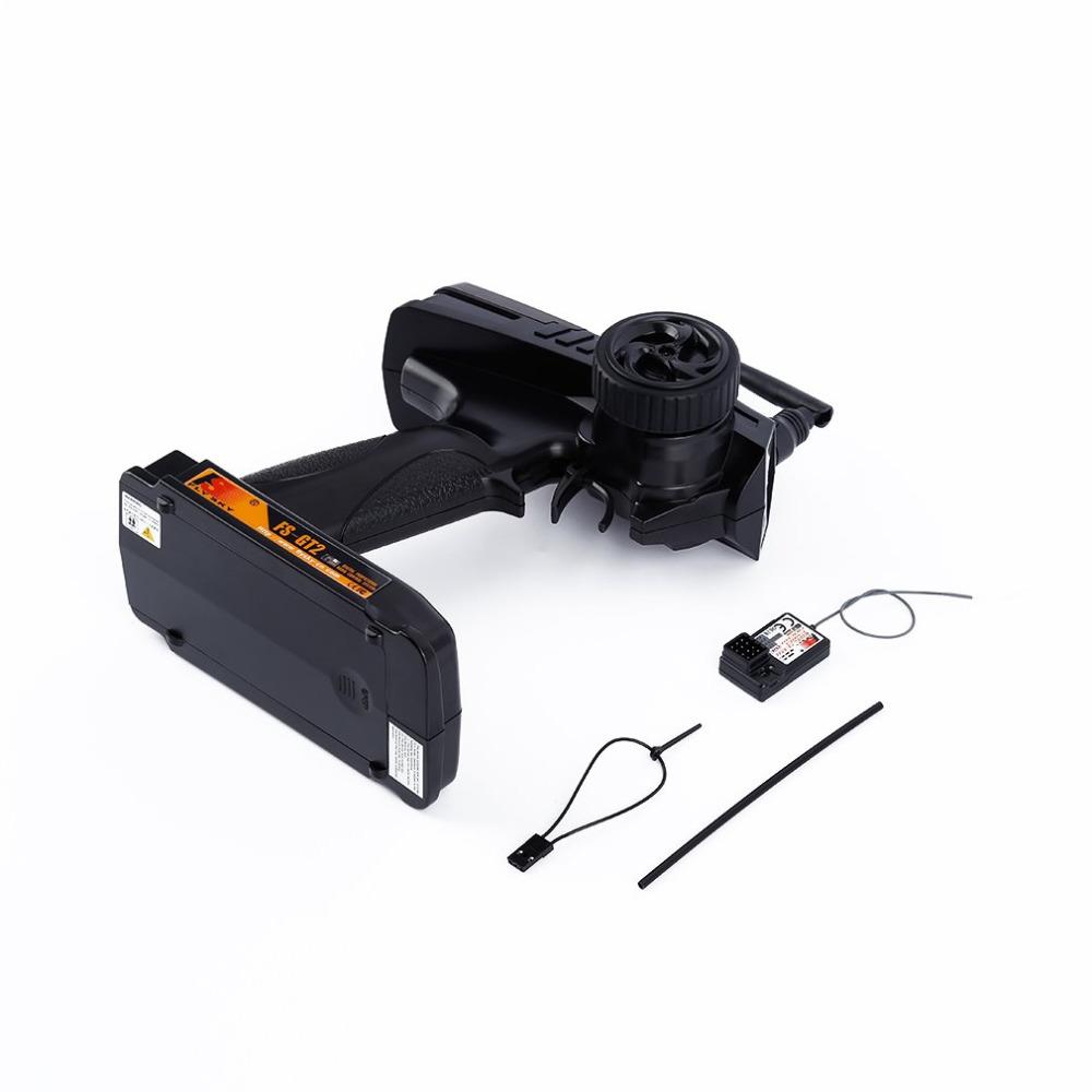 Flysky FS-GT2 FS GT2 2.4G 2CH Gun RC System Transmitter/Controller With 3 Channels Receiver for Rc Car