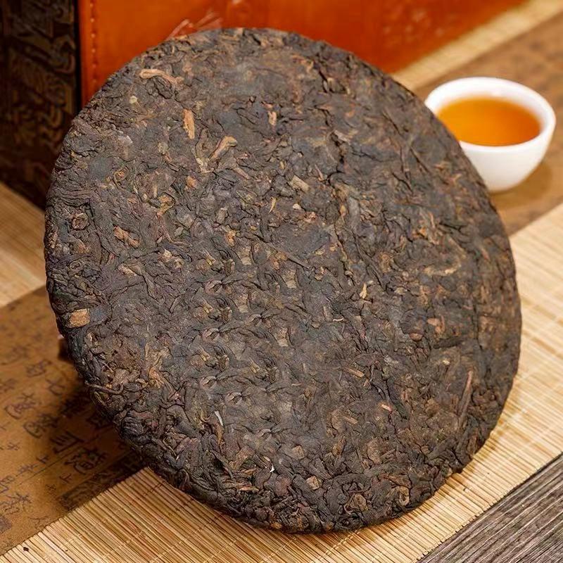 2020 Чай Шу Пуэр Mengsong Натуральный Чистый Древнее Дерево Ручной Работы Спелый Чай Пуэр Торт Qizi 357г