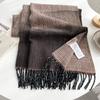 Winter Cashmere Scarf for Women Caps Shawl Wrap Female Pashmina Luxury Brand Poncho Thick Blanket Warm Bufanda Echarpe Femme