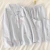 Spring and Autumn Clouds of Cotton Long-Sleeved Pajamas Homewear Set for Girls Cute Sweet Pajamas Long Pants Homewear
