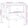Nightstands 2 pcs. Black 40 x 42 x 45 cm Engineered Wood