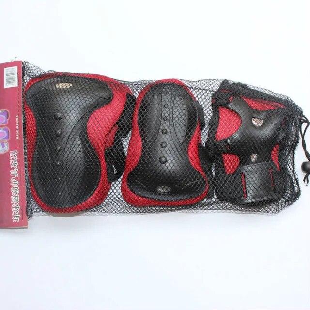 1 комплект, защита для запястья, электрический скутер, езда на велосипеде, катание на коньках, наколенники и налокотники, набор 6 в 1, для взрослых, спортивная безопасность