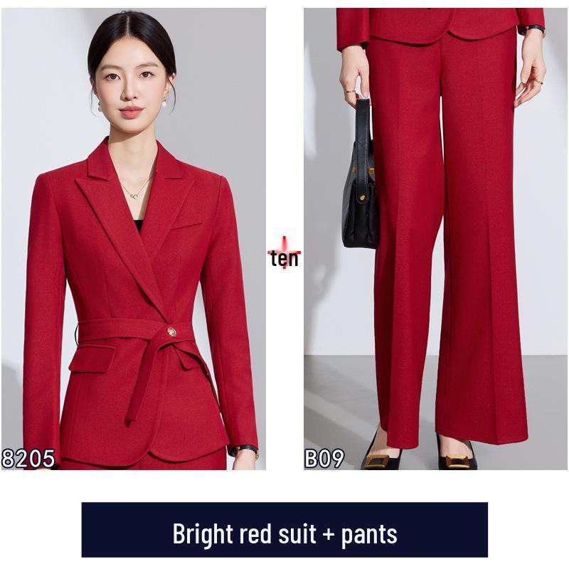 Элегантный женский костюм-блейзер с длинным рукавом: Современный, Роскошный, Стройнящий, Повседневный, Идеальный для Рабочего места или Проведения Мероприятий.