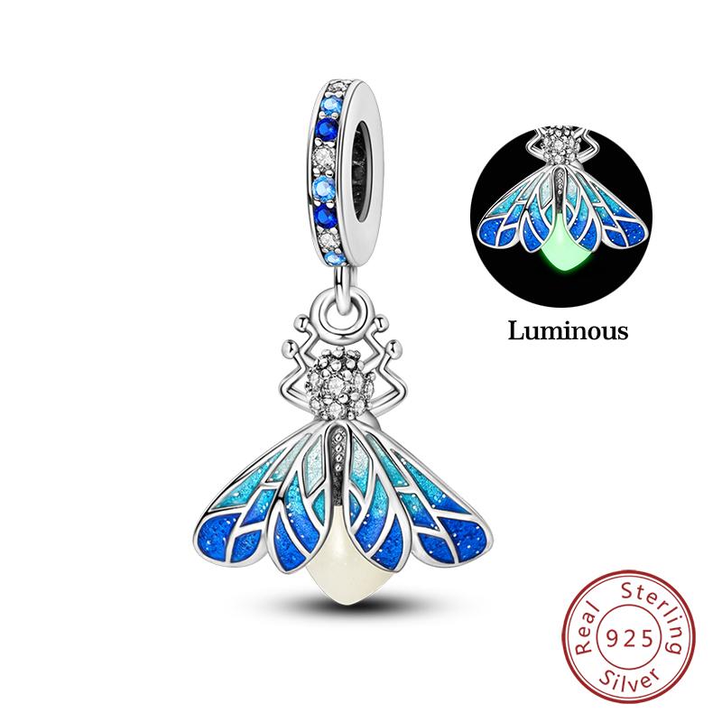 Fit Qikaola Original Bracelet Copper Flower Bird Series Charms Beads For Women Fashion Diy Jewelry Gifts Making